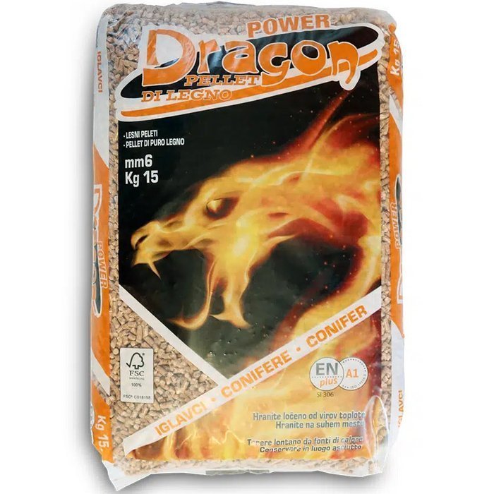 Granulés de bois Dragon EN+ A1 – 65 sacs x 15kg – Image 2