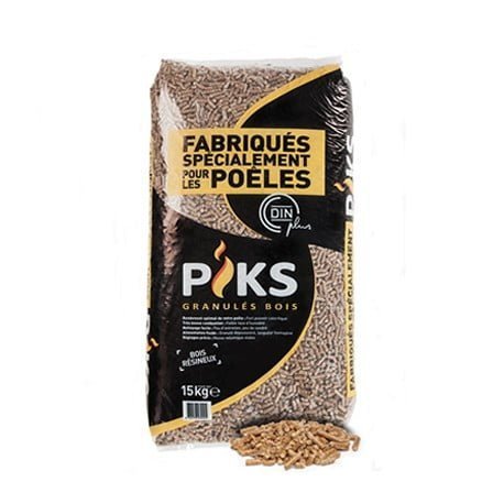 Granulés PIKS – Palette de 66 sacs (990kg) certifié (Din Plus) – Image 2